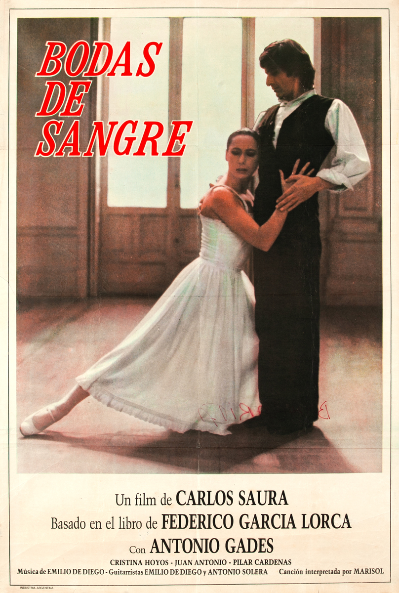 Bodas de Sangre Argentinian Movie Poster 