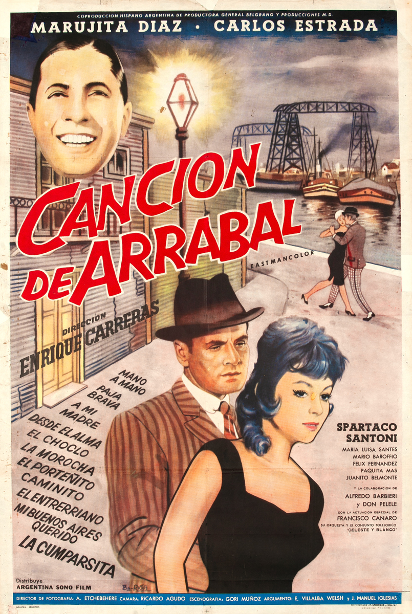 The Little Parade (Canción de arrabal) Argentinian Movie Poster 