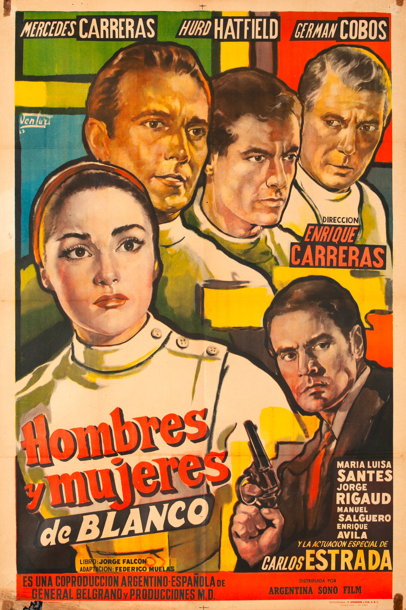 Hombres y Mujeres de Blanco Argentinian Movie Poster