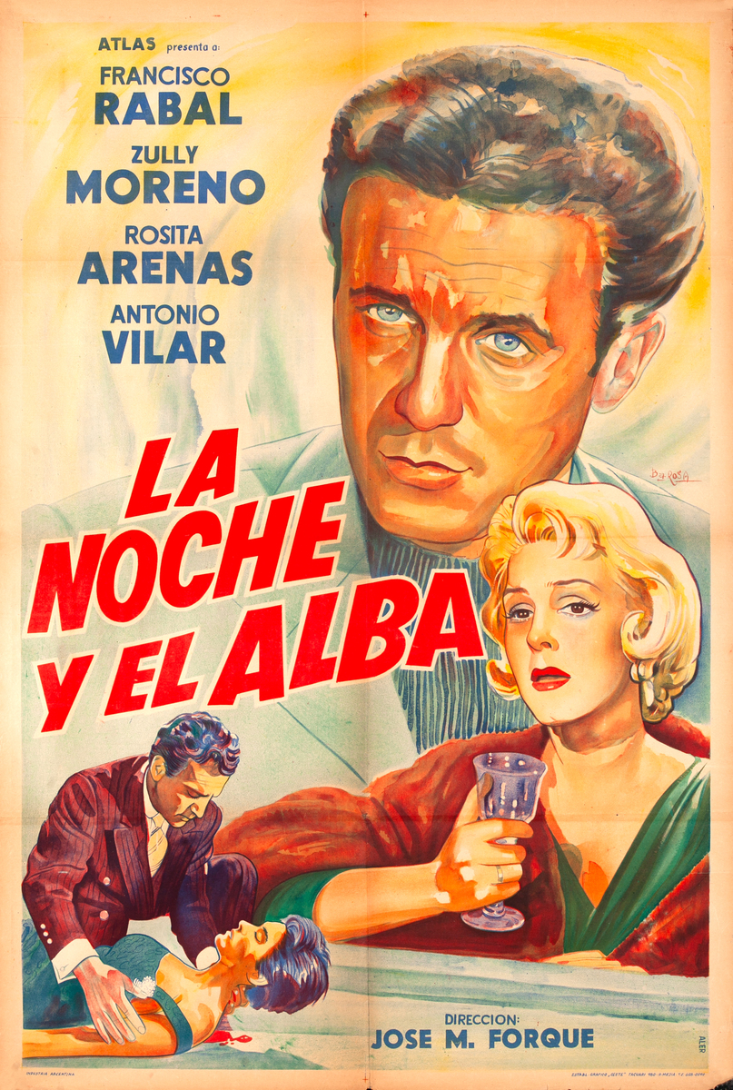 La Noche y el Alba, Argentinian Movie Poster