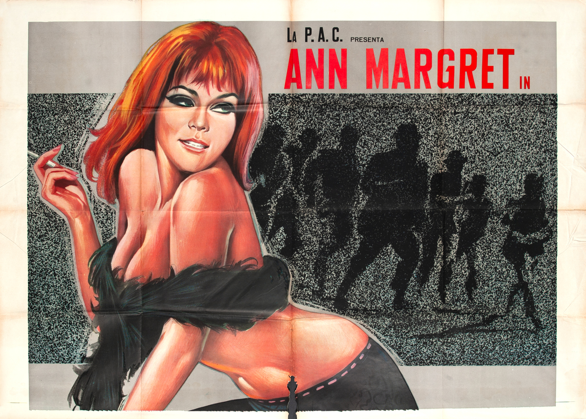 Ann Margaret Portrait Seven Men and One Brain 