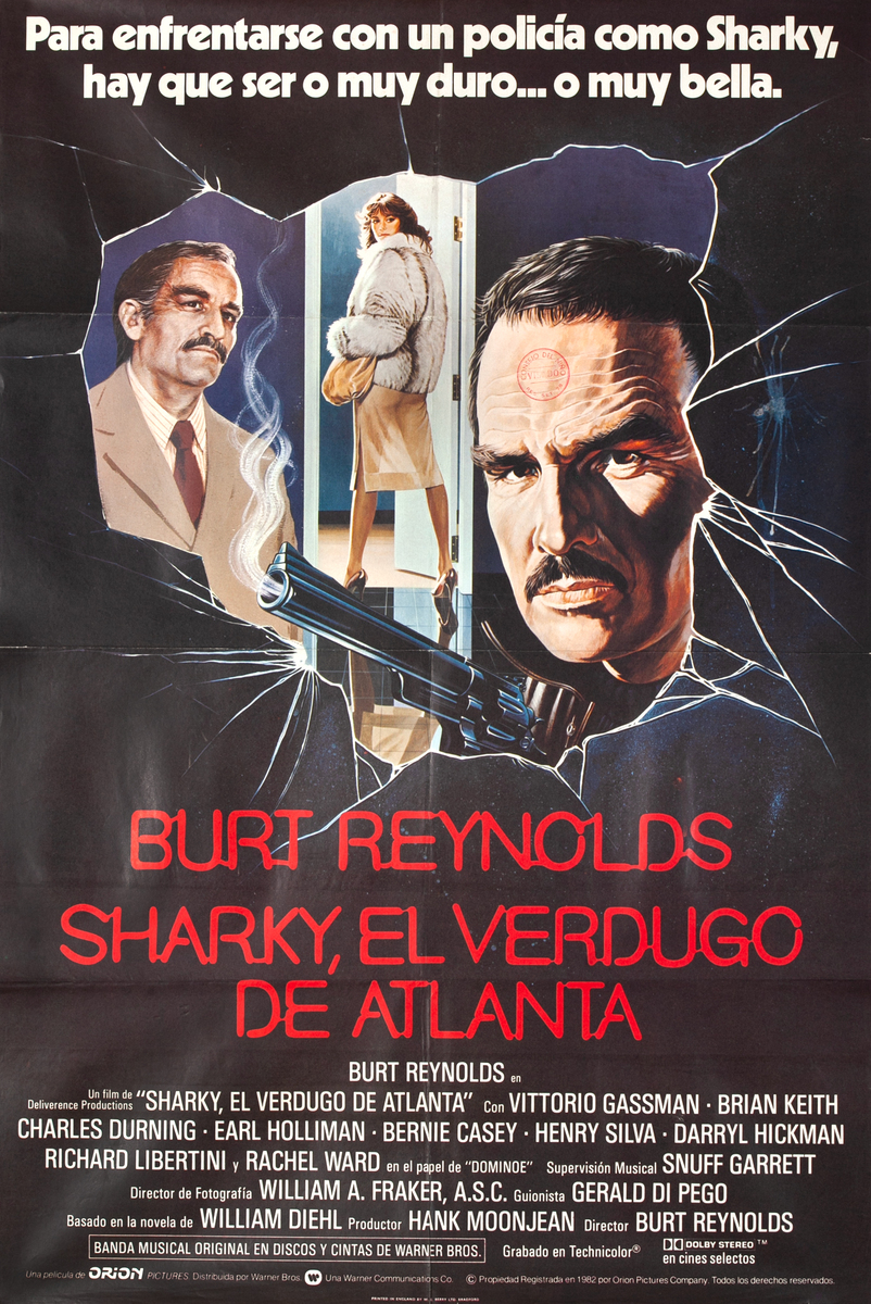 Sharky's Machine, Spanish 1 Sheet Movie Poster