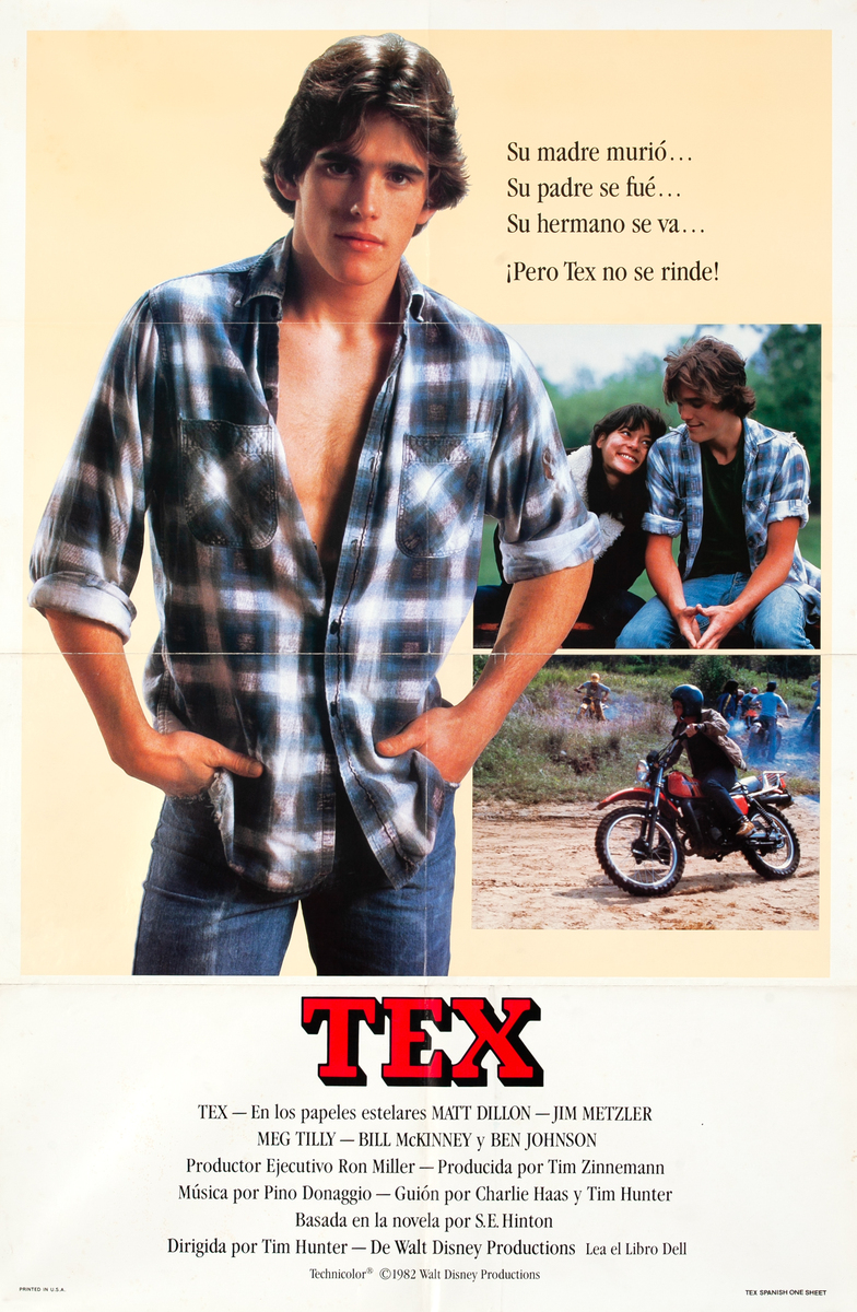 Tex, Spanish 1 Sheet Movie Poster 