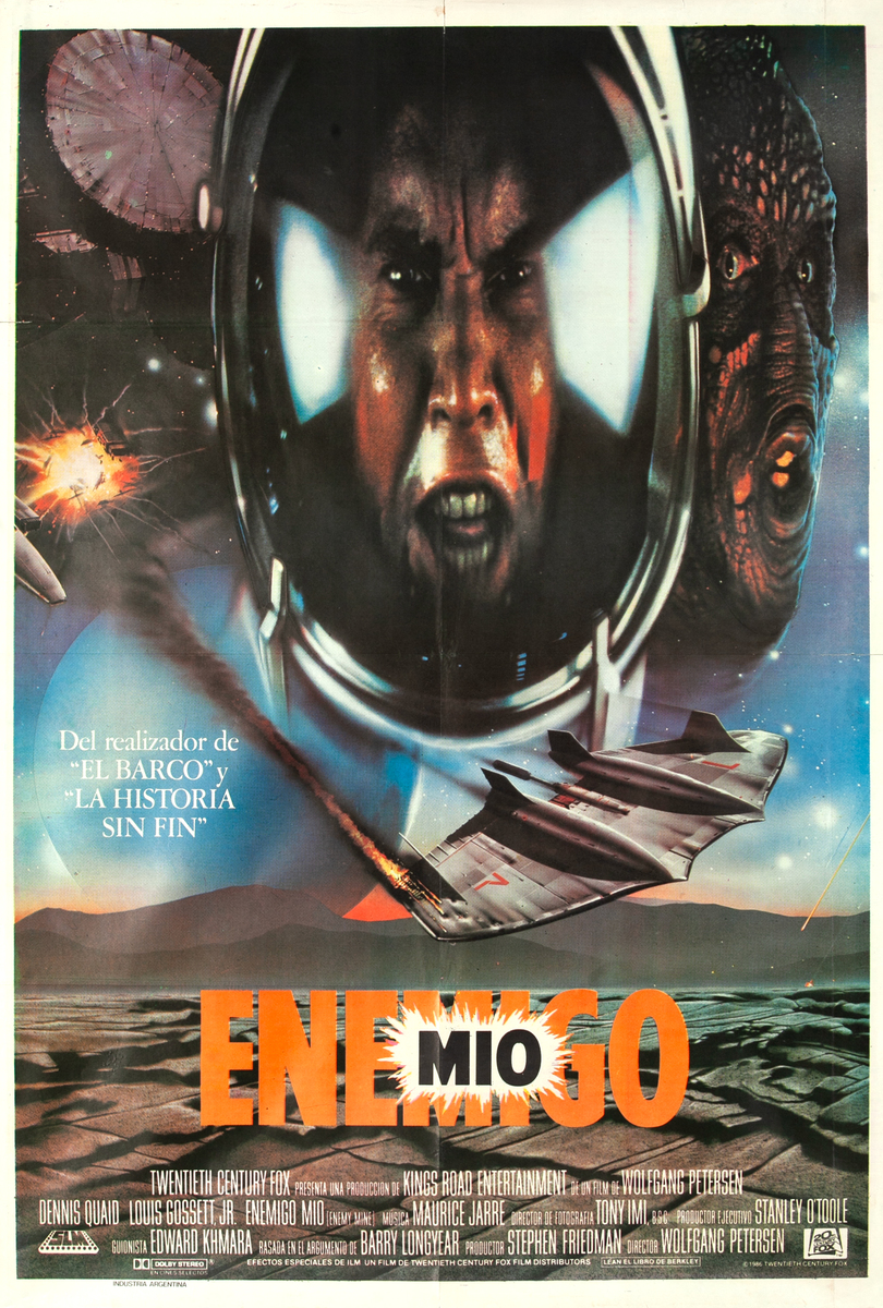 Enemy Mine Argentinian Movie Poster 