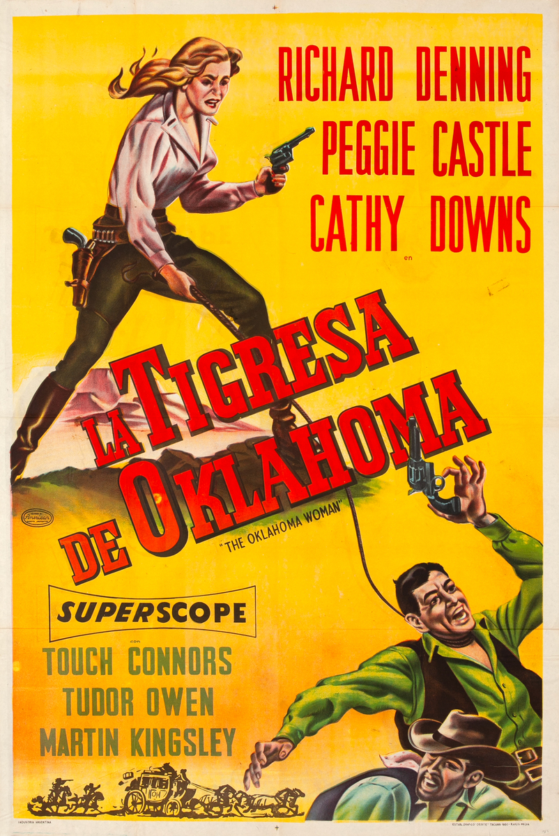 Oklahoma Woman Argentinian Movie Poster 