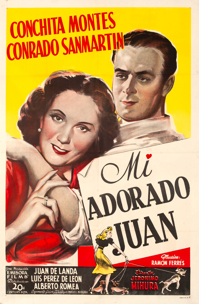 Mi adorado Juan, Spanish Movie Poster 