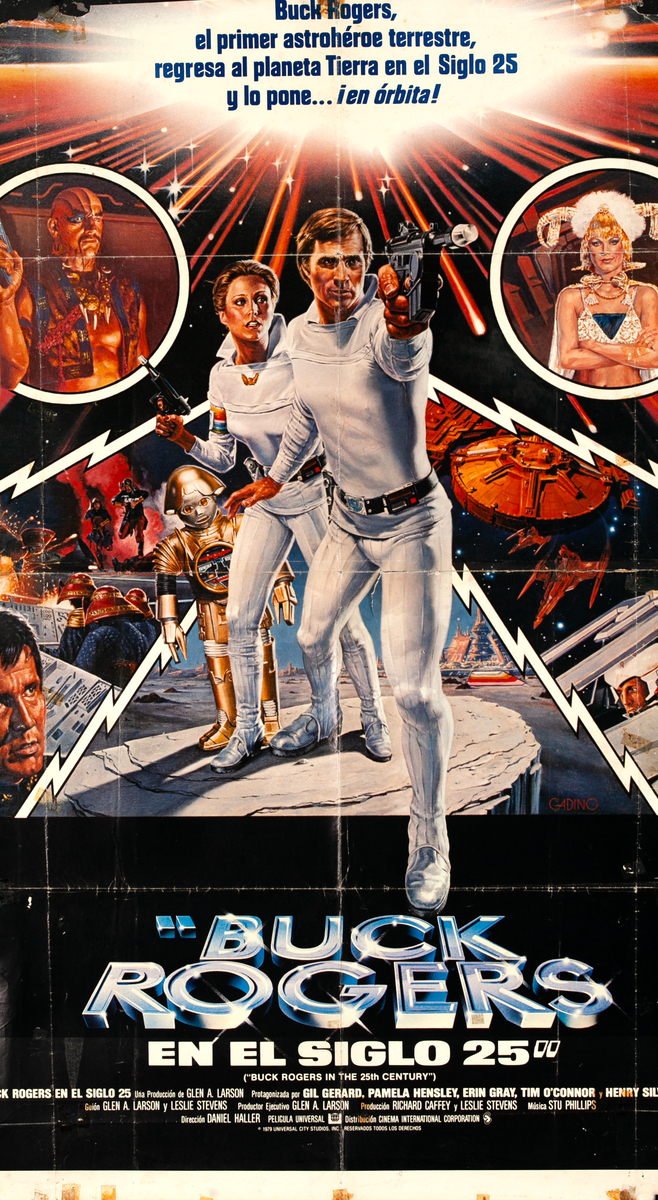 Buck Rogers in the 25th Century Spanish 1 Sheet Movie Poster