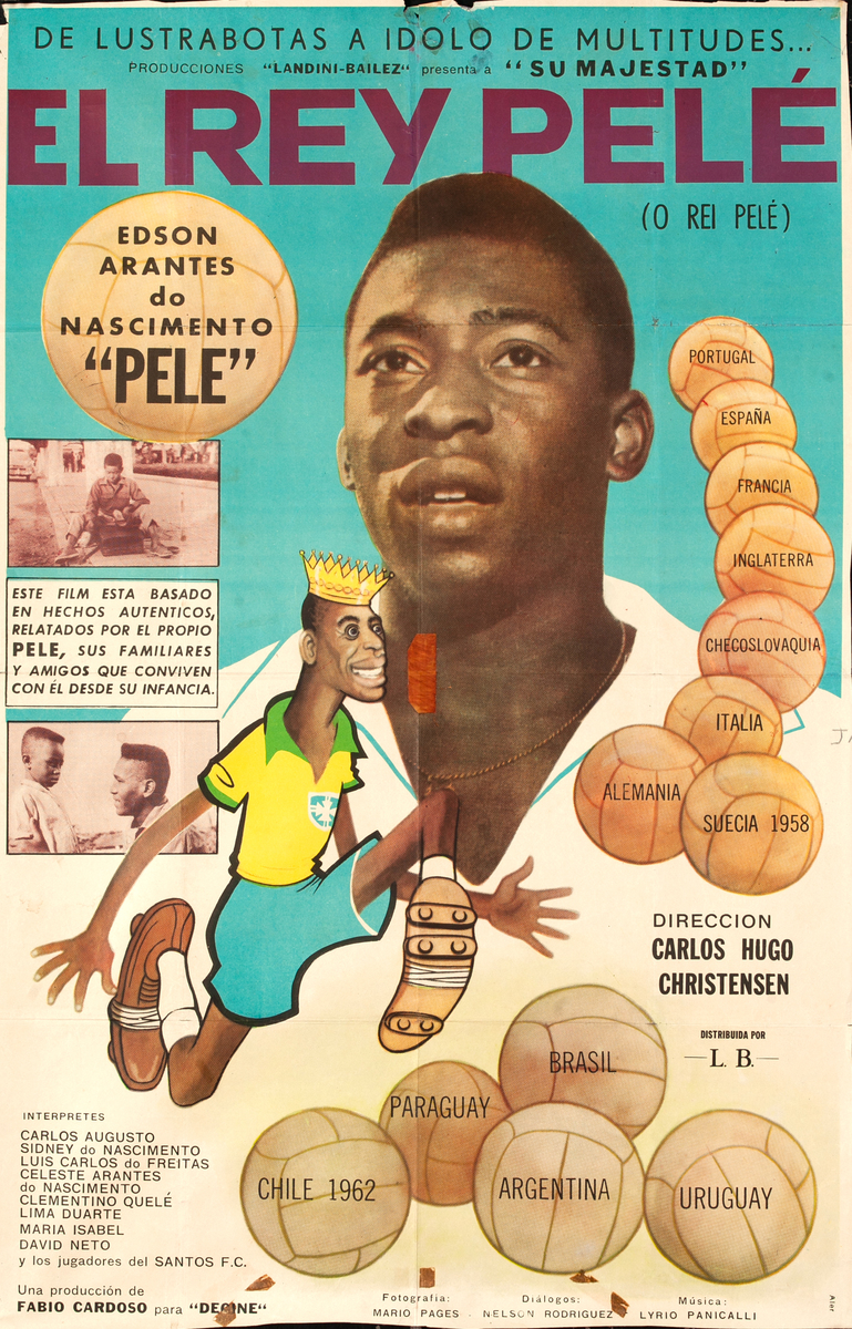 El Rey Pele, Argentinian Movie Poster