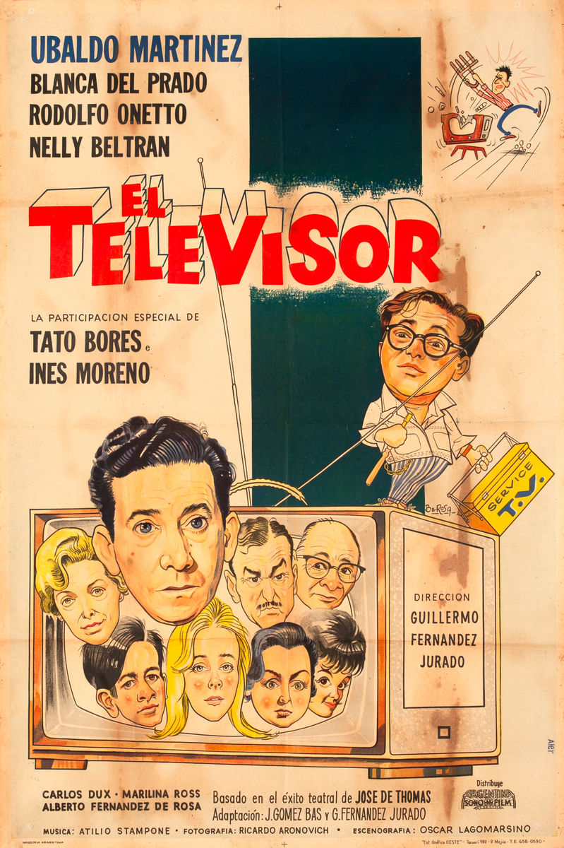 El televisor Argentinian Movie Poster 