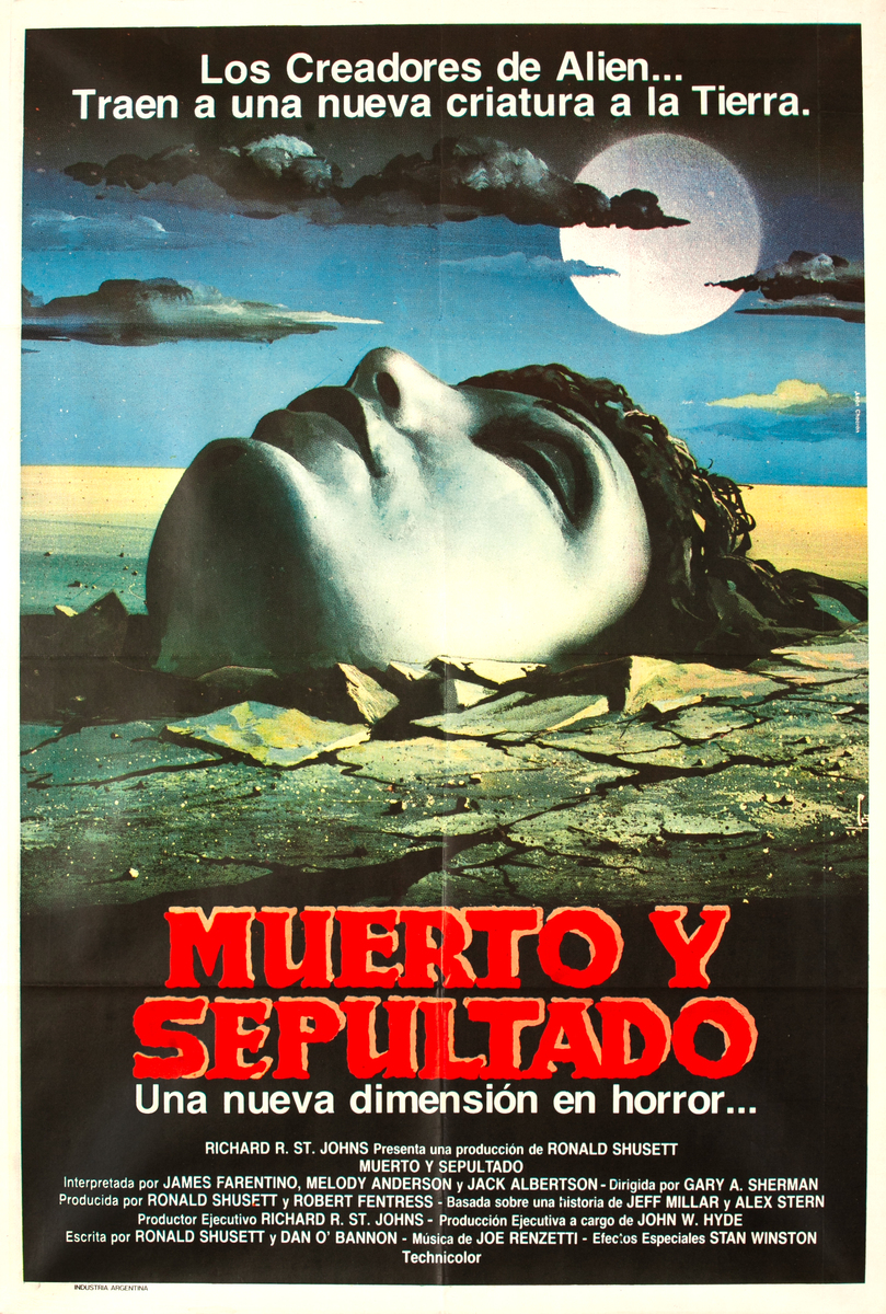 Dead and Buried, Argentinian Movie Poster