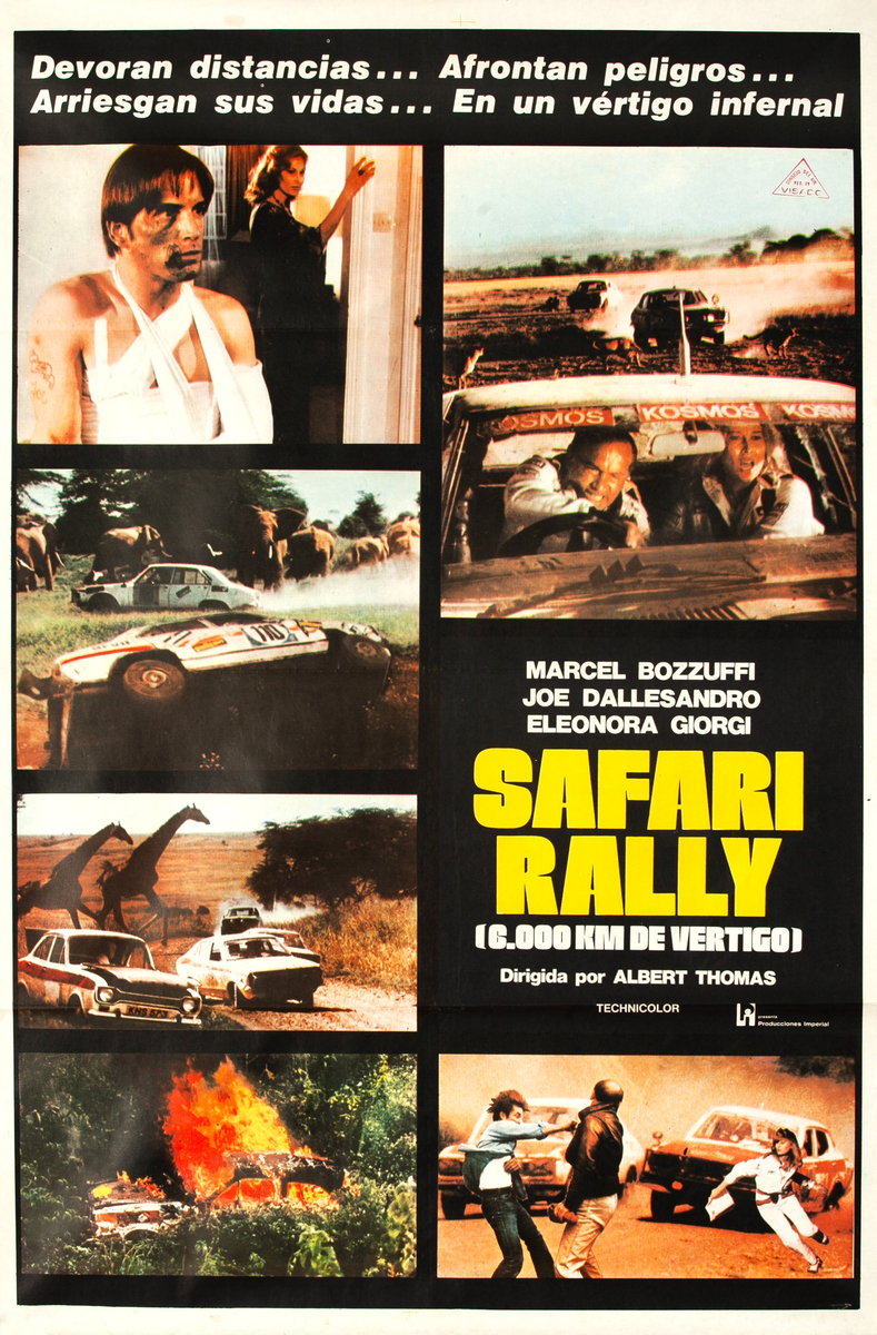 Safari Rally, Argentinian Movie Poster