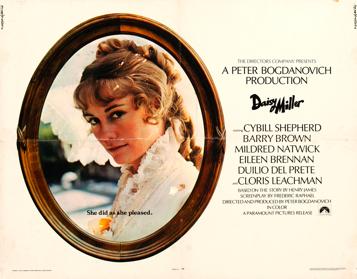 Daisy Miller, 1/2 Sheet Movie Poster 