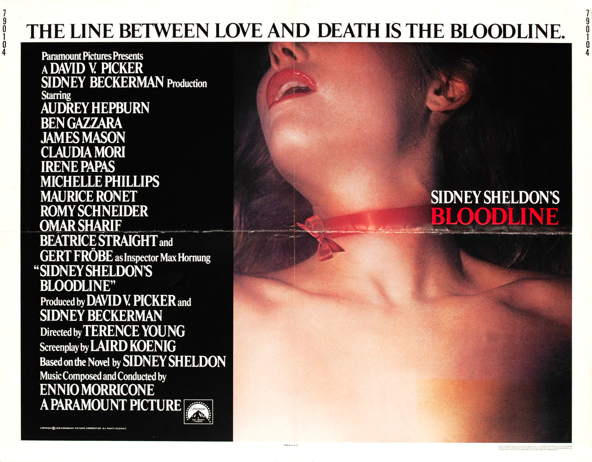 Sidney Sheldon's Bloodline, 1/2 Sheet Movie Poster 