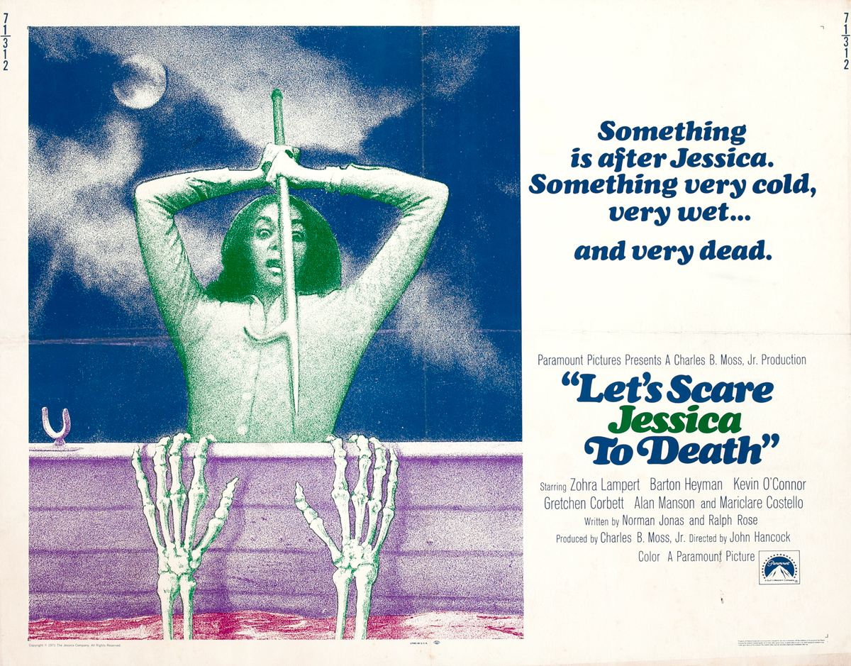 Let's Scare Jessica to Death, 1/2 Sheet Movie Poster