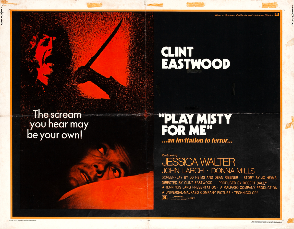 Play Misty For Me, 1/2 Sheet Movie Poster