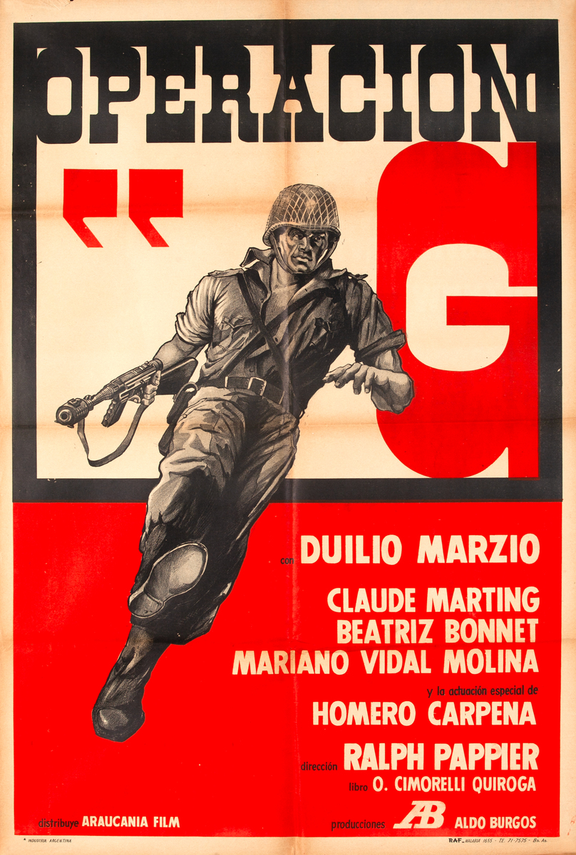 Operación G Argentinian Movie Poster 