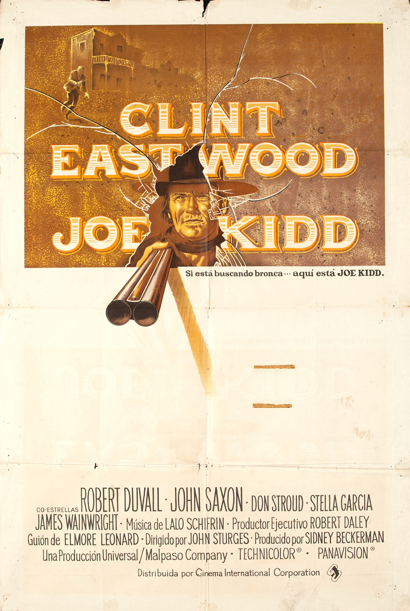 Joe Kidd Argentinian Movie Poster