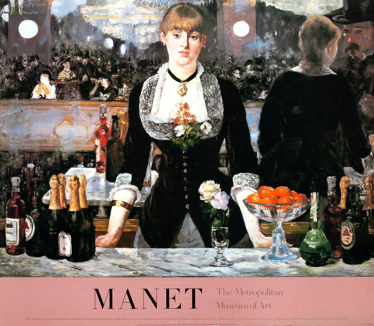 Manet Original Metropolitan Museum of Art Poster