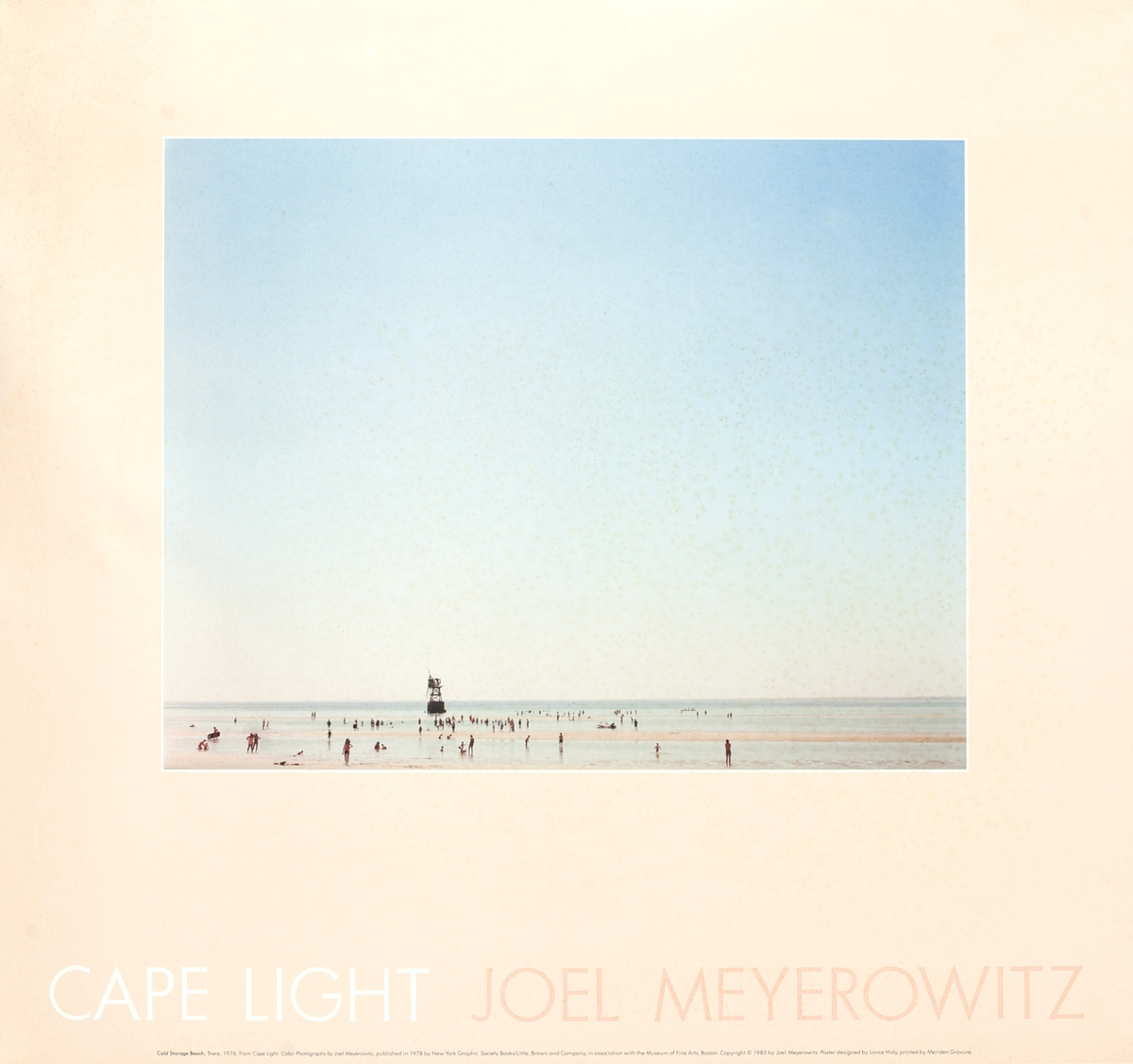 Cape Light Joel Meyerowitz Original Book Poster