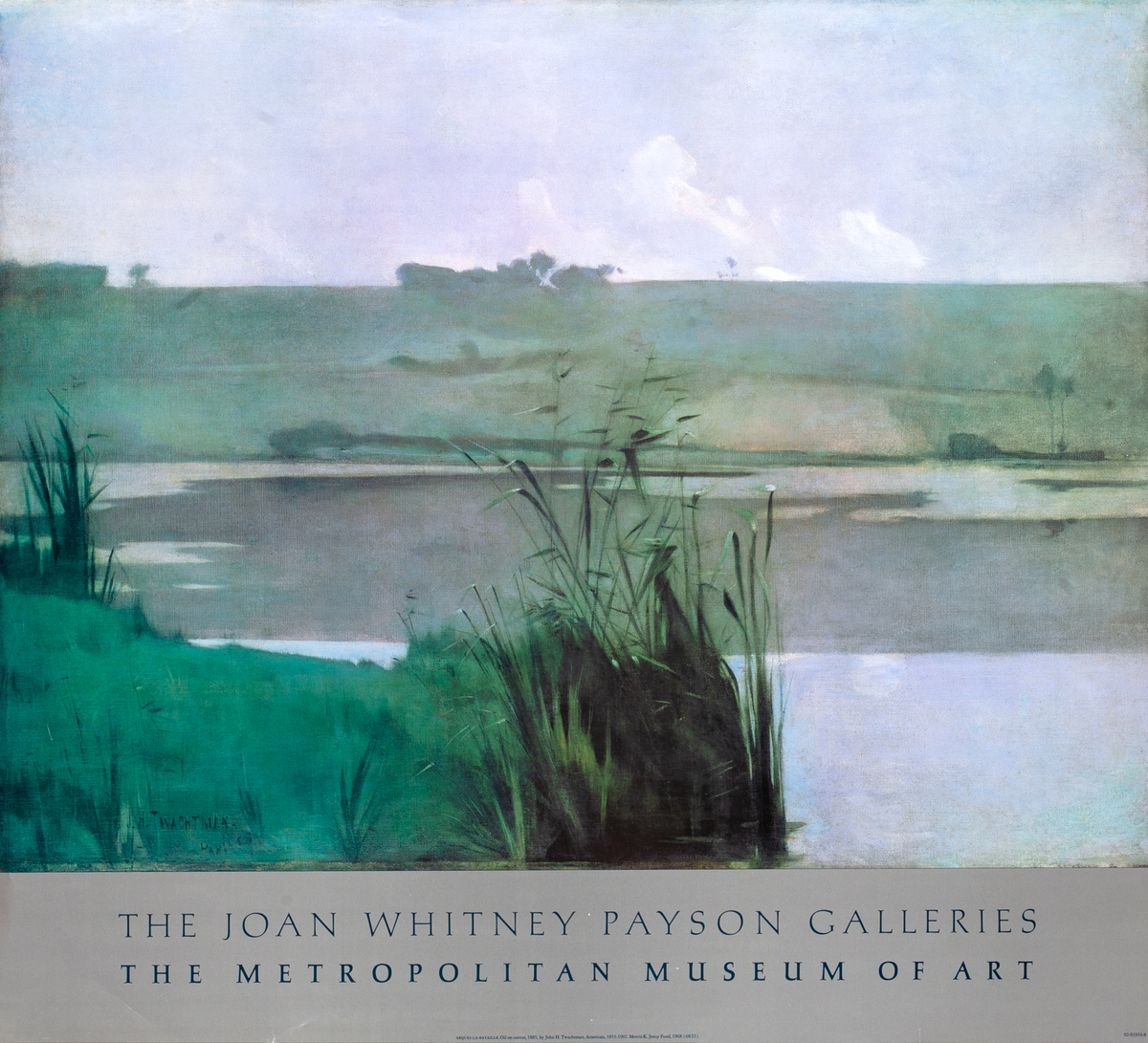 The Joan Whitney Payson Galleries Original Metropolitan Museum of Art Poster