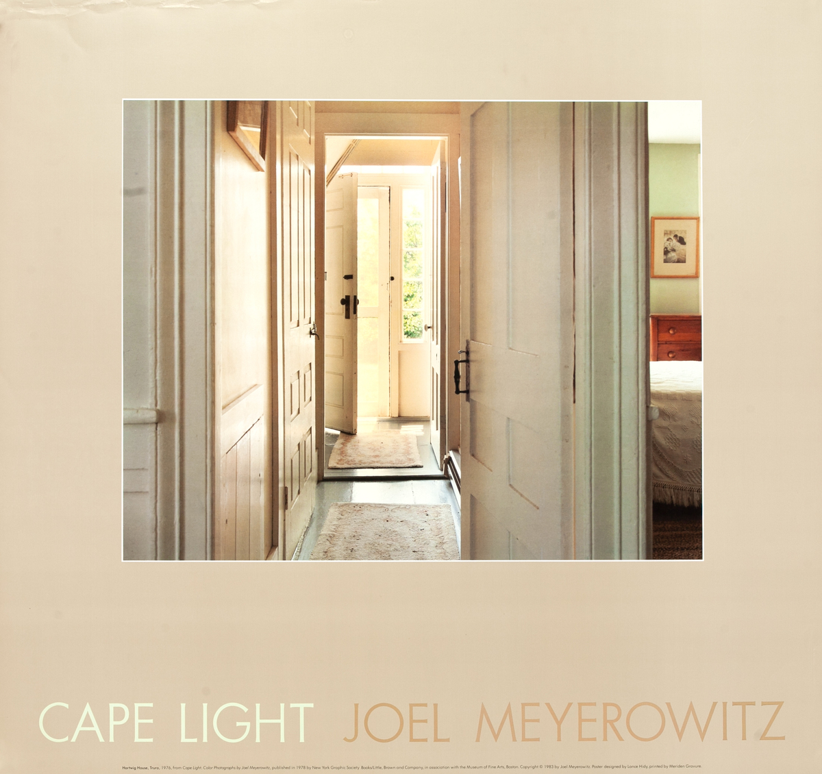 Cape Light Joel Meyerowitz Original Book Poster Hartwig House