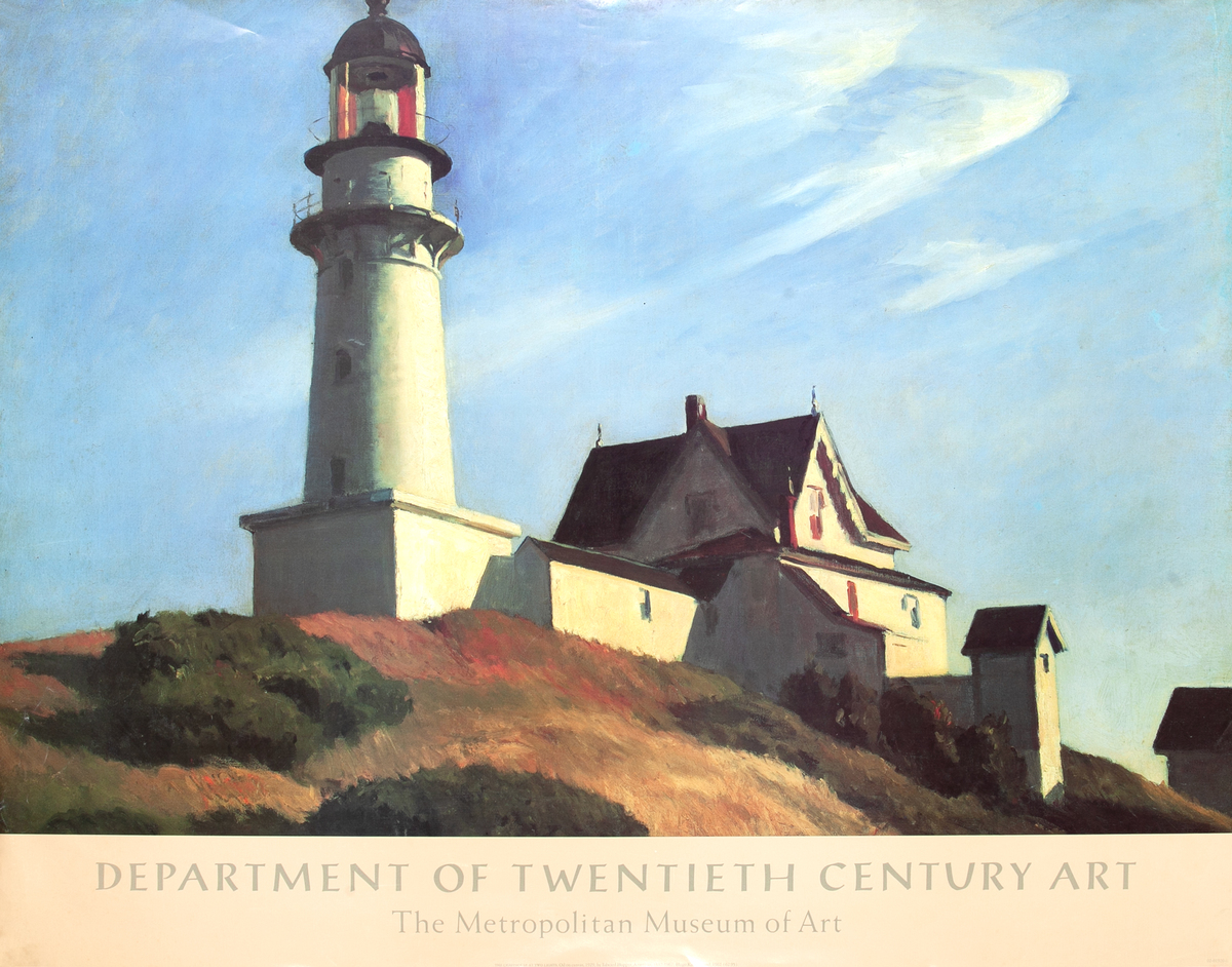 Department of Twentieth Century Art Original Metropolitan Museum of Art Poster