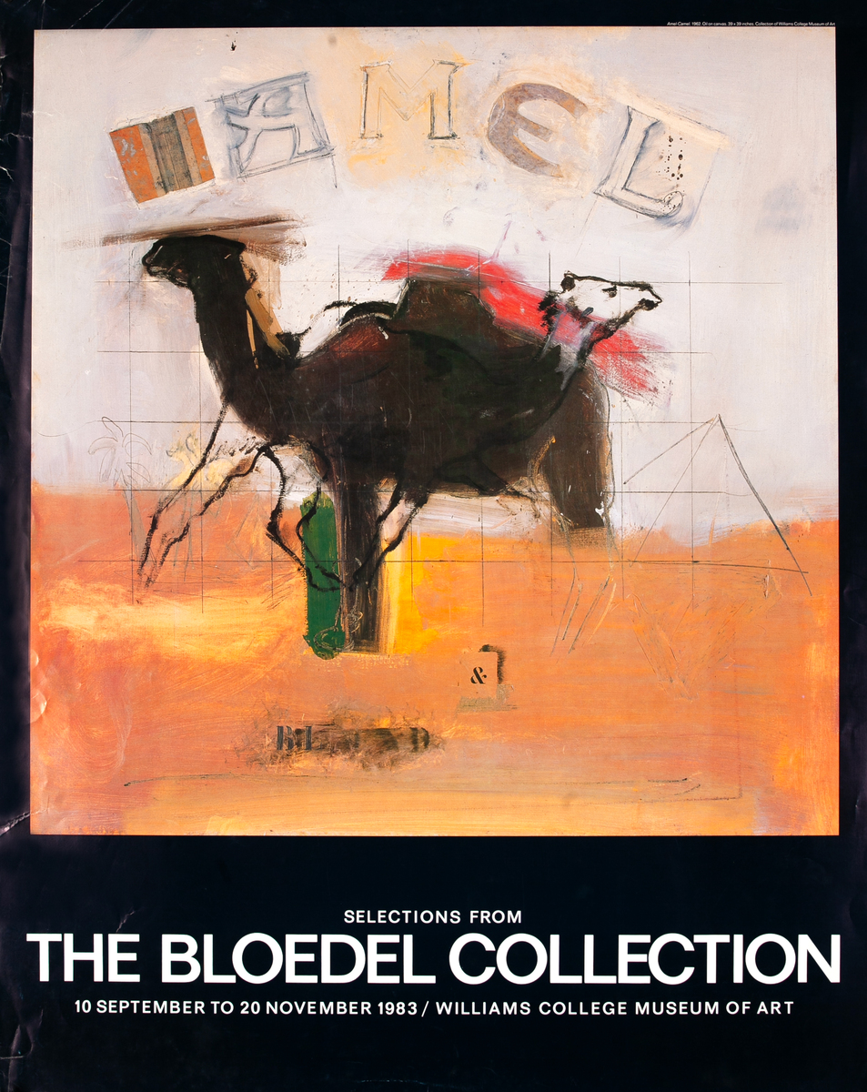 Selections from the Bloedel Collection Original Williams College Museum of Art Poster