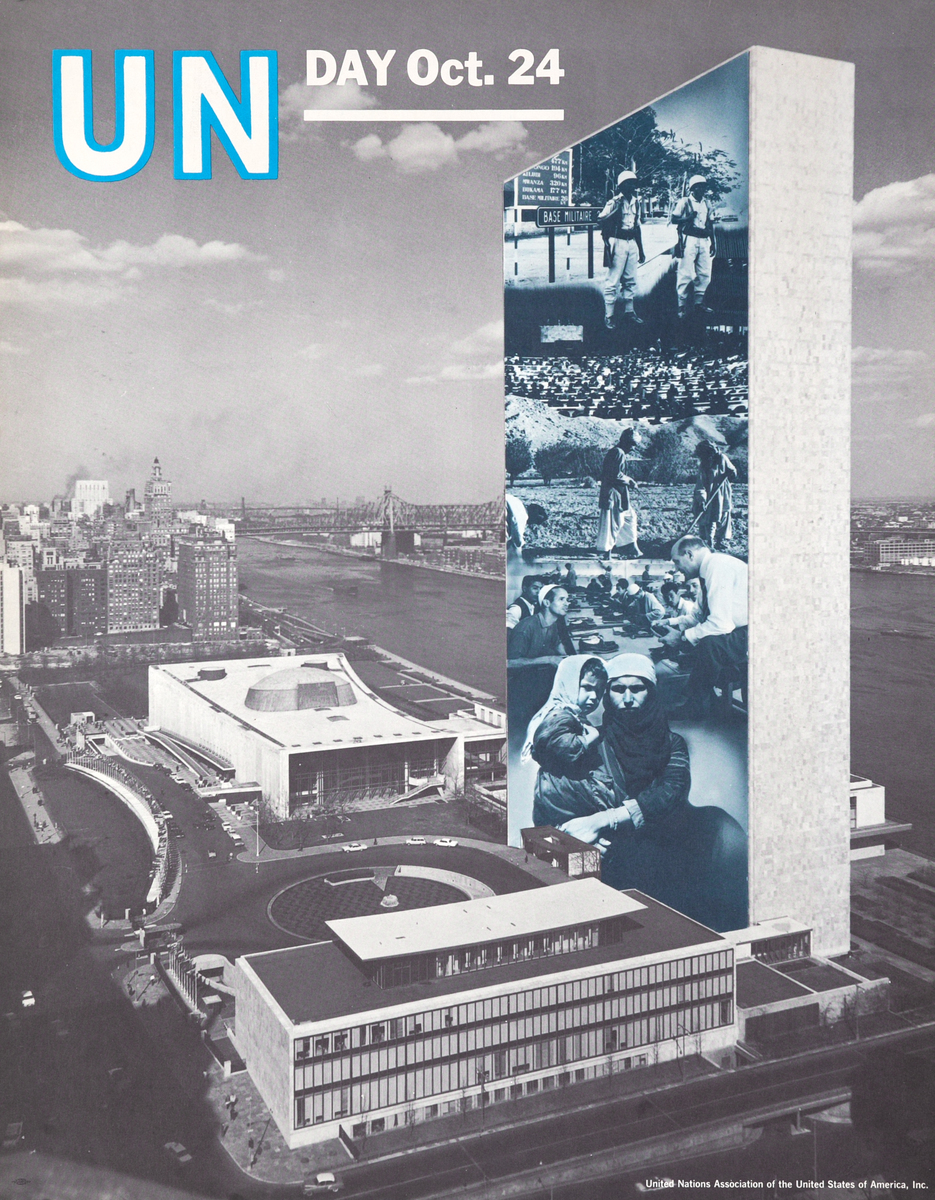 UN Day Oct. 24 Original United Nations Poster