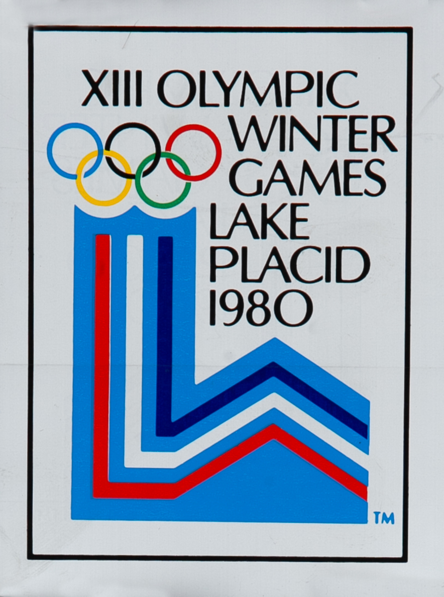 XIII Olympic Winter Games Lake Placid 1980 Original Sticker