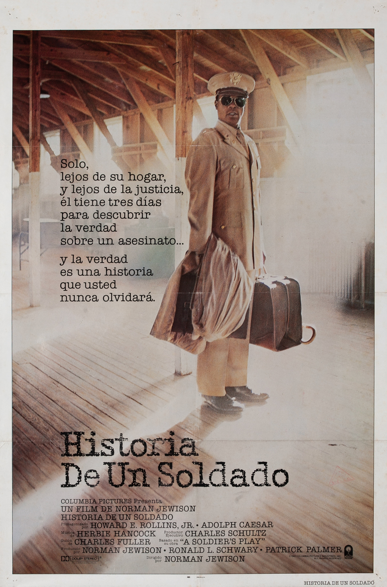 A Soldier's Story, Spanish 1sh Movie Poster