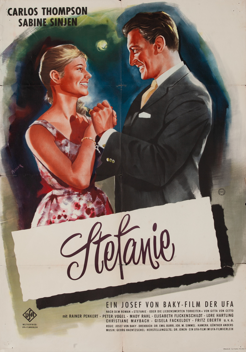 Stefanie German 1 Sheet Movie Poster couple 