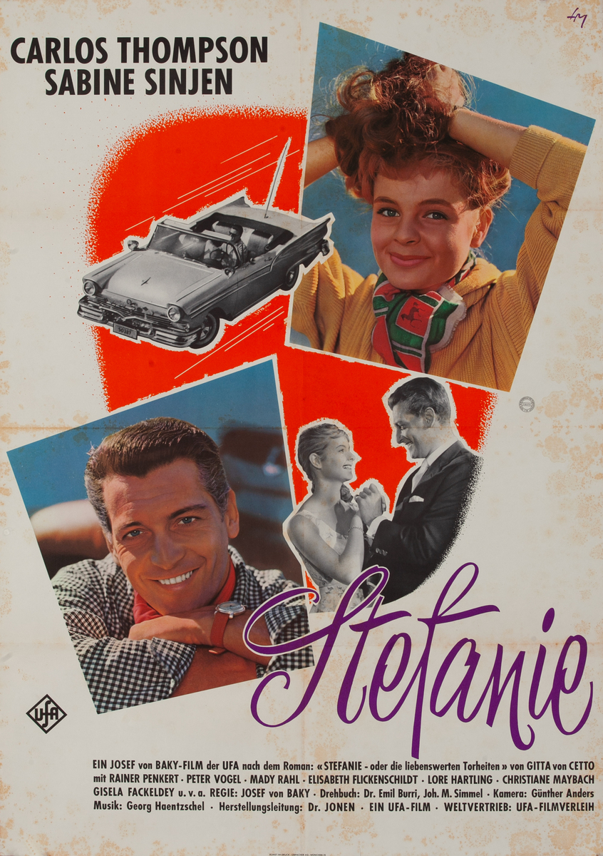 Stefanie German 1 Sheet Movie Poster photos 
