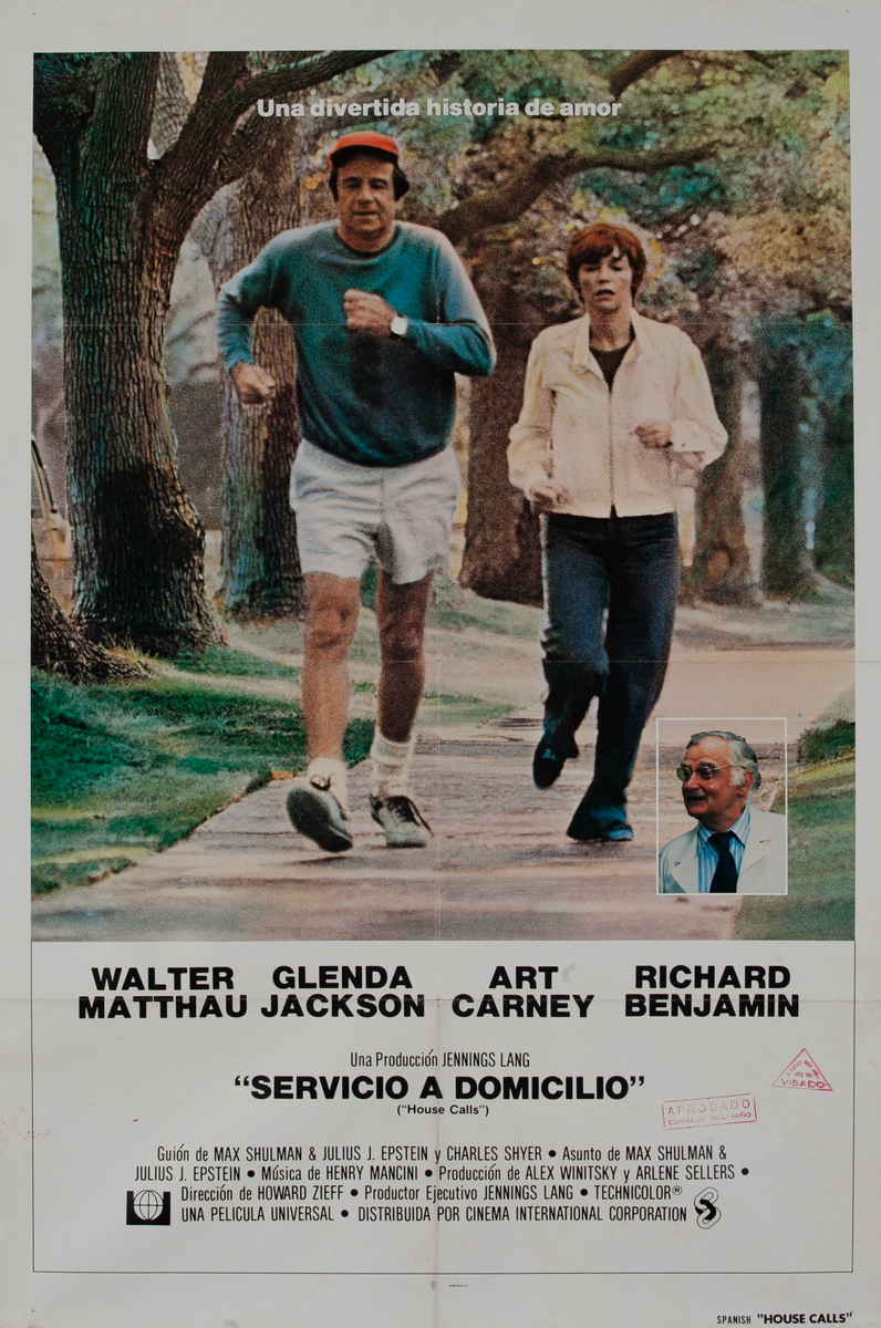 House Calls, Spanish 1 Sheet Movie Poster