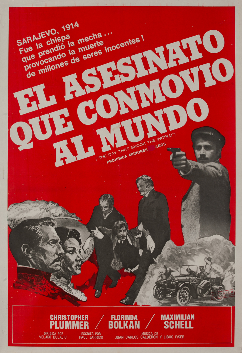 El Asesinato qua Conmvio al Mundo (DayThatShookWorld) Argentinean Movie Poster