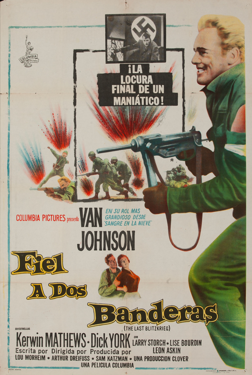 The Last Blitzkrieg, Argentinean Movie Poster