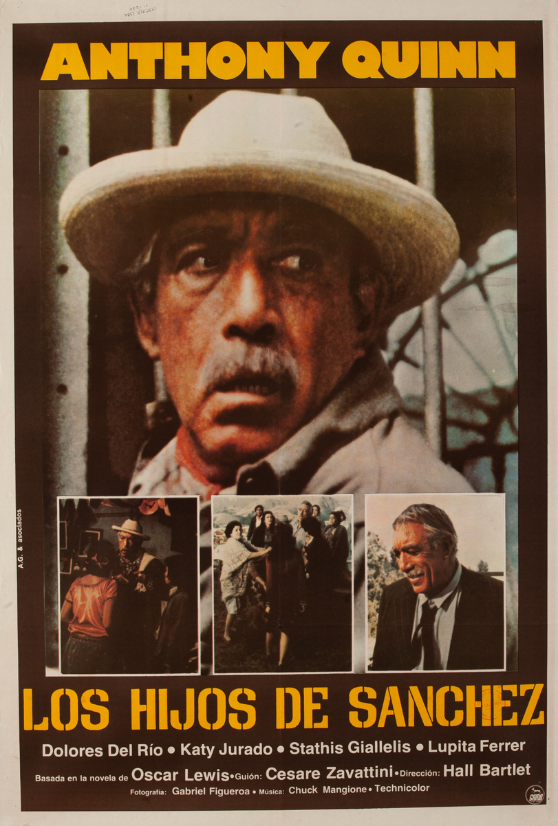 Los Hijos de Sanchez (The Children of Sanchez), Argentinean Movie Poster