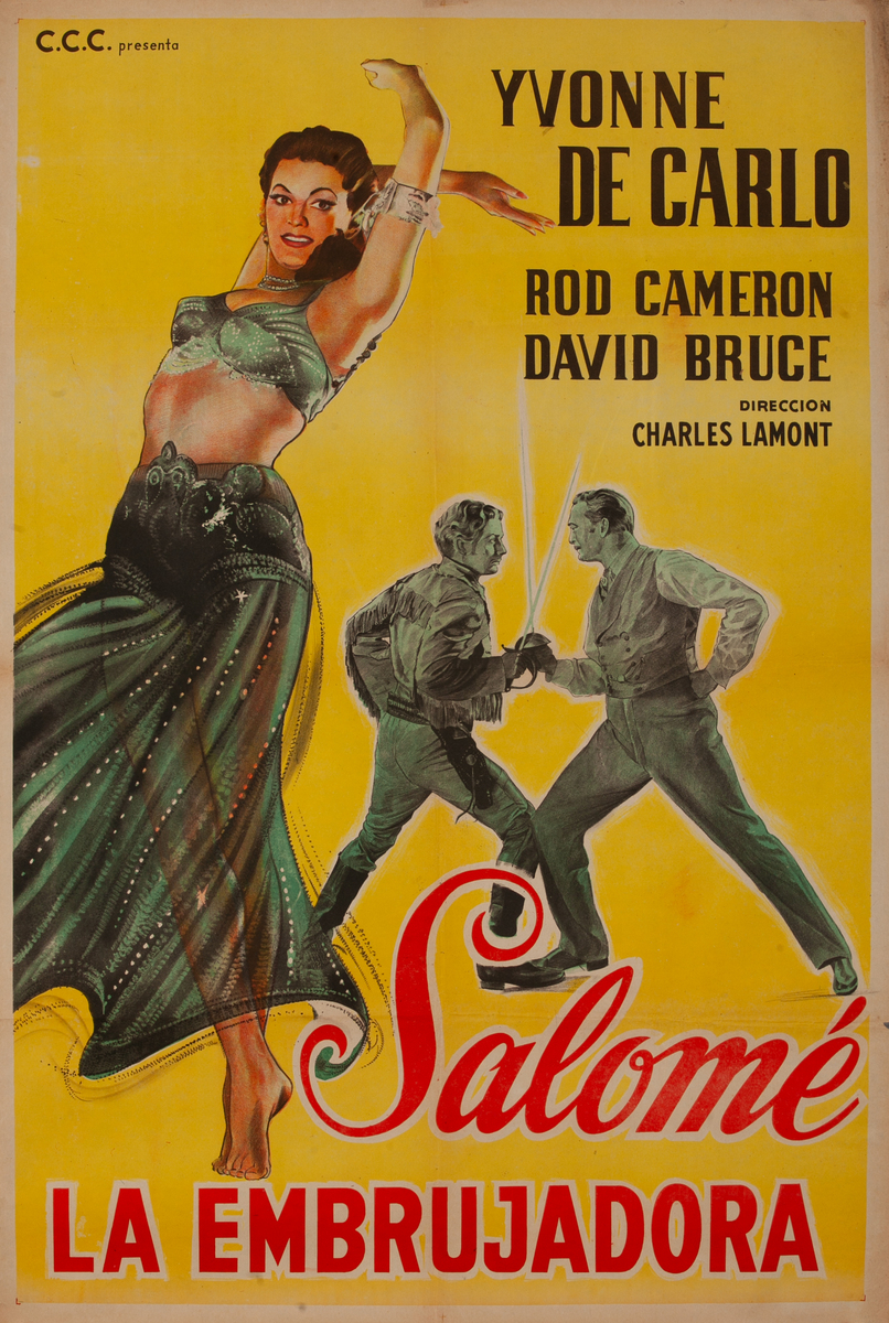Salome, Where She Danced, Argentinean Movie Poster