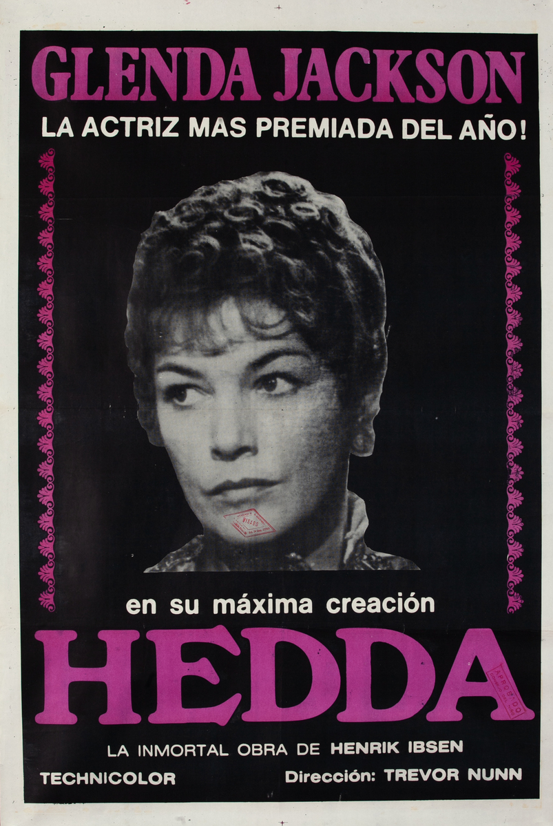 Hedda, Argentinean Movie Poster