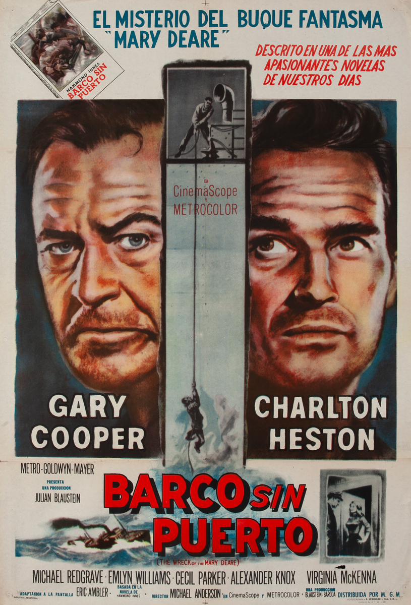 The Wreck of the Mary Deare, Argentinean Movie Poster