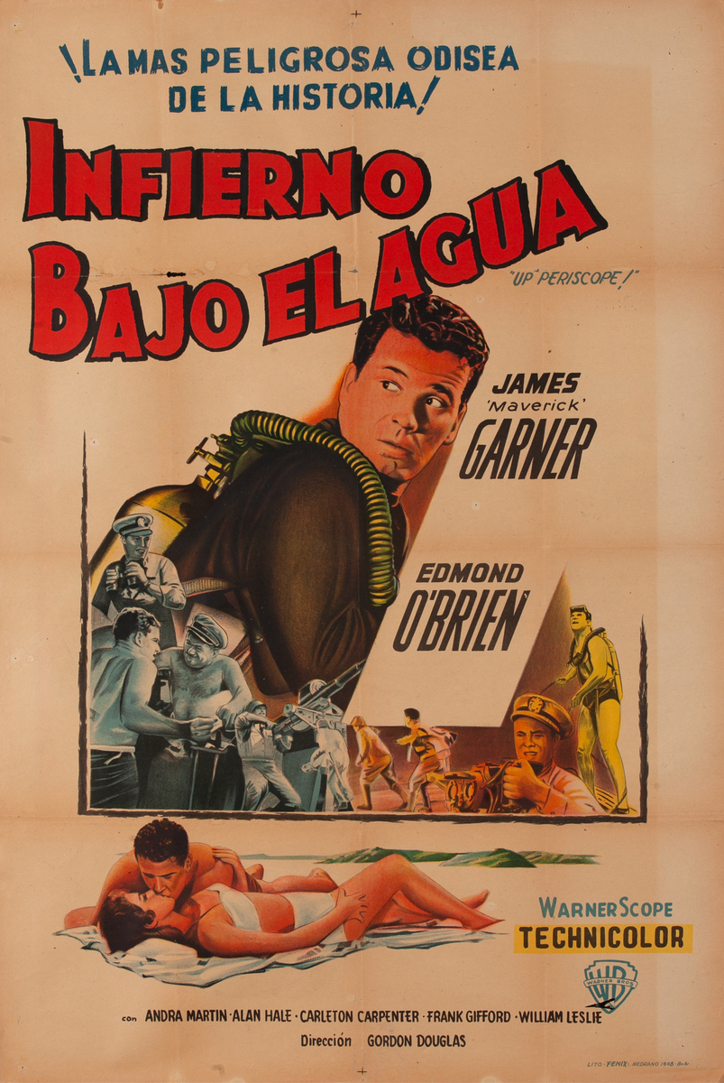 Up Periscope!, Argentinean Movie Poster