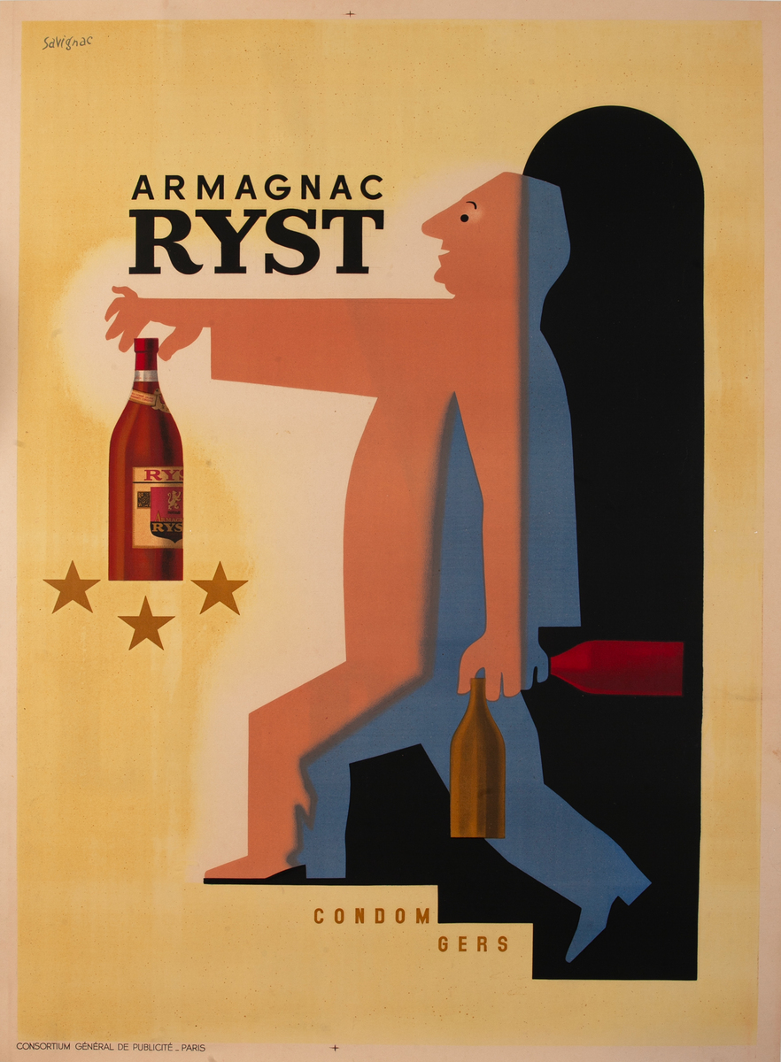 Armanac Ryst Original French Advertising Poster