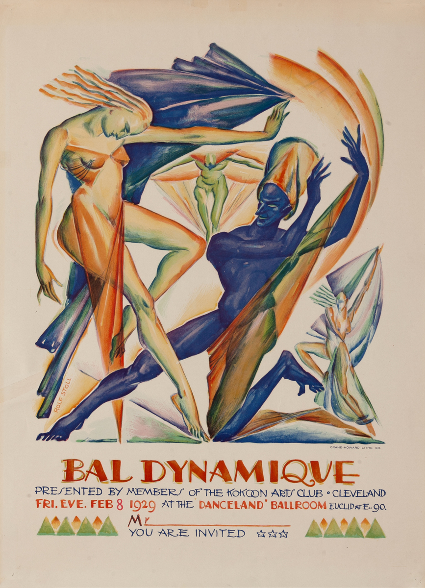 Bal Dynamique - Kokoon Arts Club Cleveland Original Poster