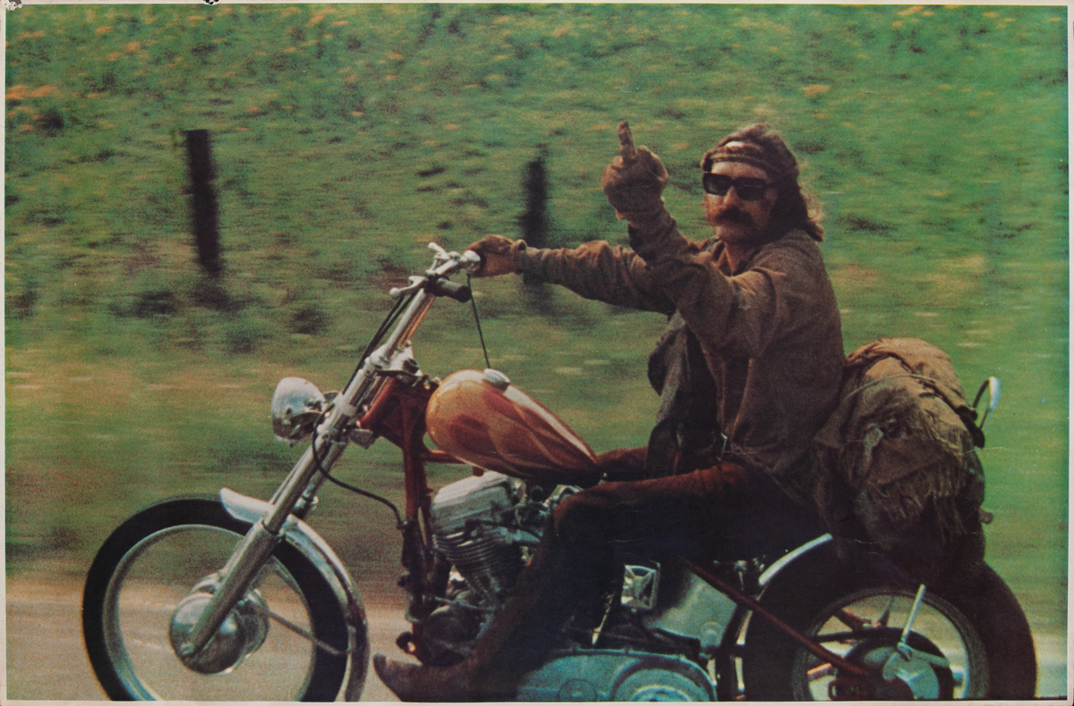 Easy Rider Dennis Hopper Celebrity Poster