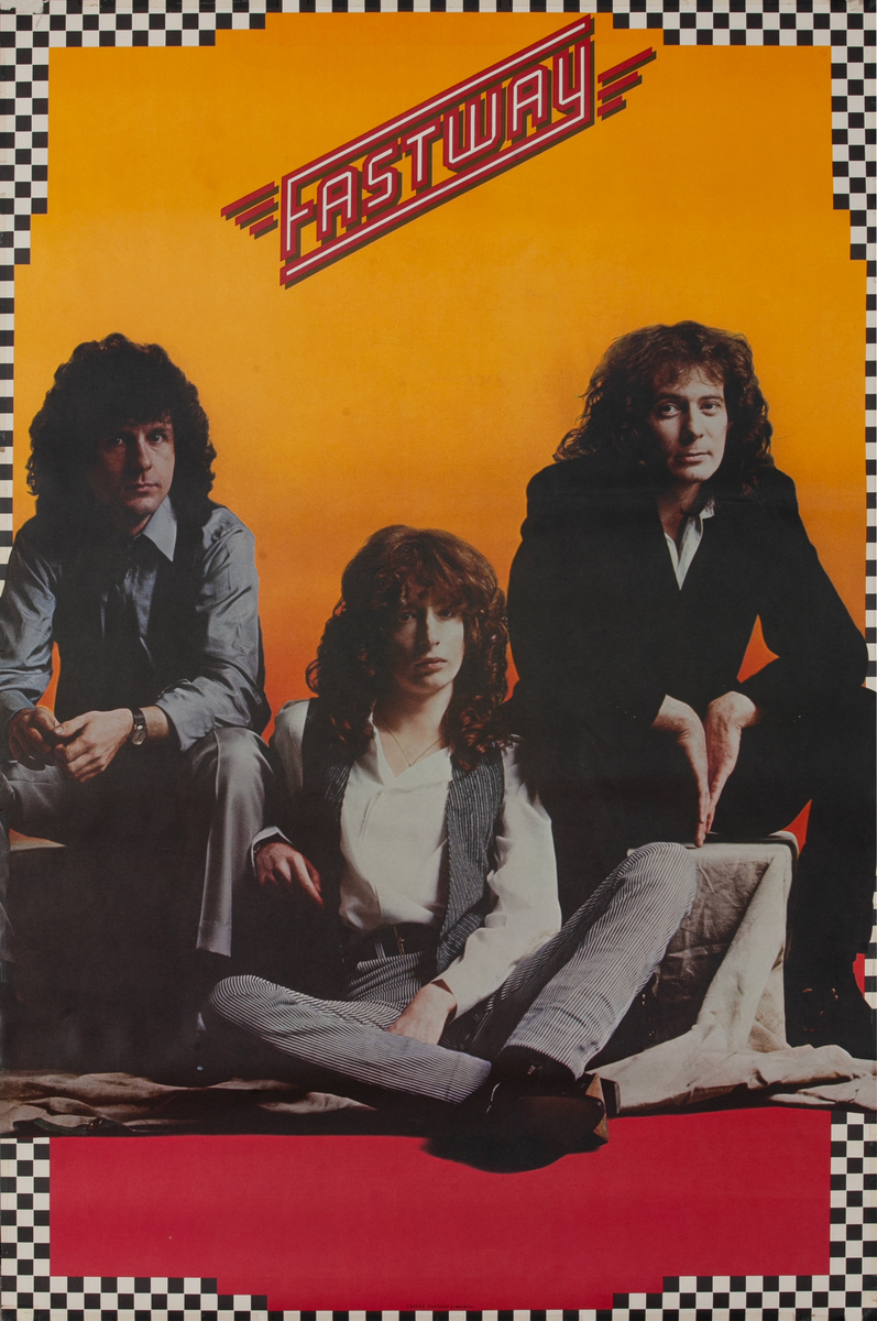 Fastway Rock and Roll Poster 