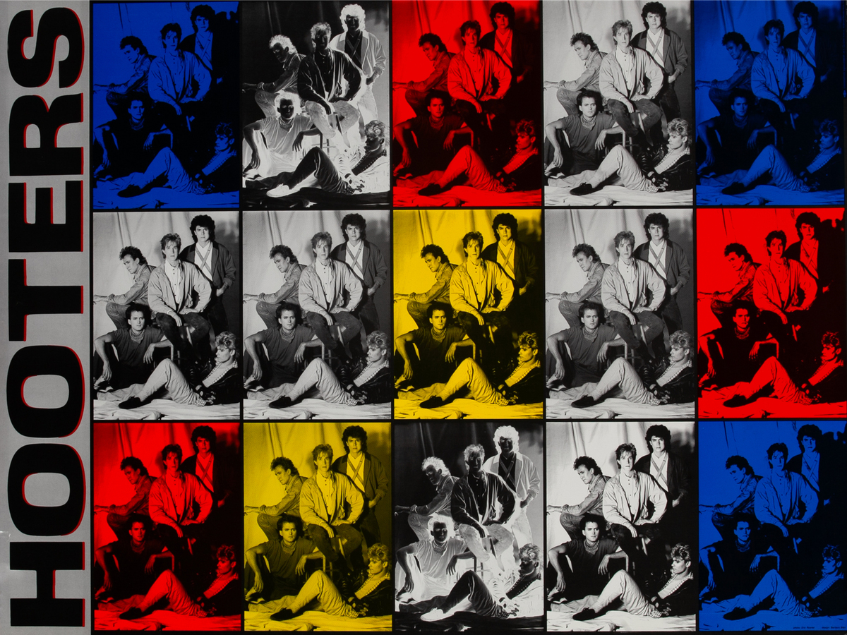 The Hooters Band Poster Multi Color