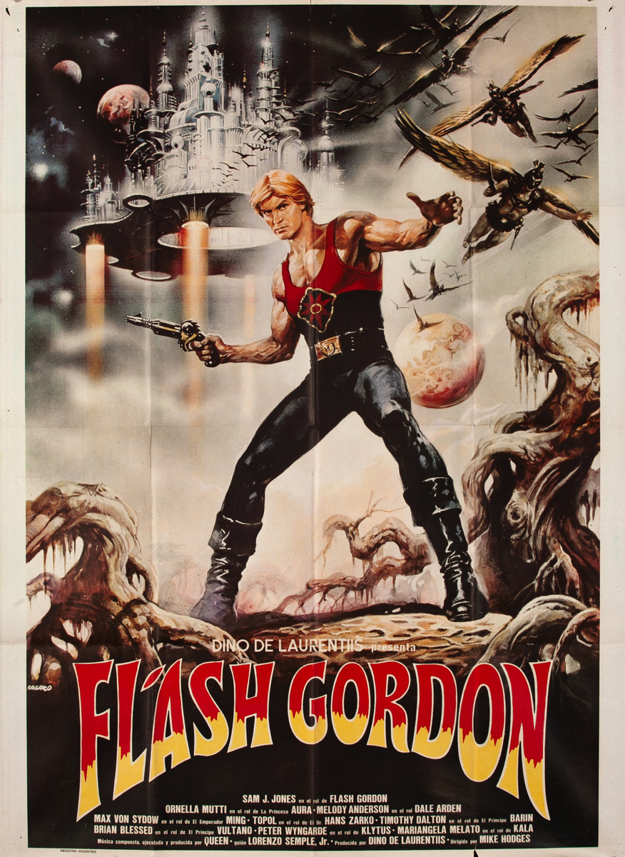 Flash GordonI Italian 2 Fogli Movie Poster