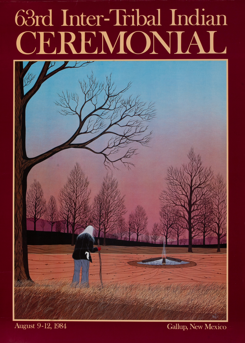 63rd Inter-Tribal Indian Ceremonial Gallup Poster