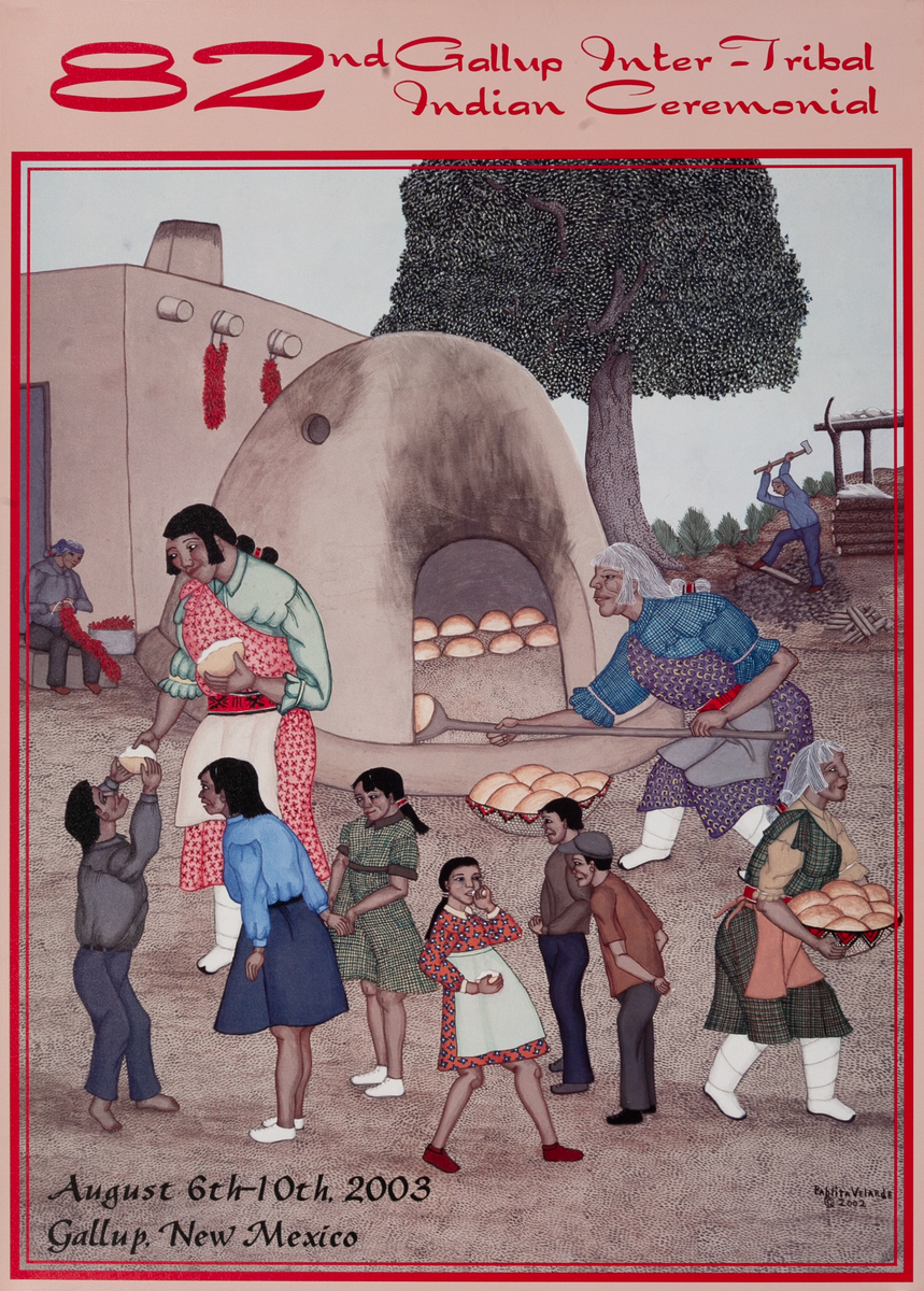 82nd Inter-Tribal Indian Ceremonial Gallup Poster