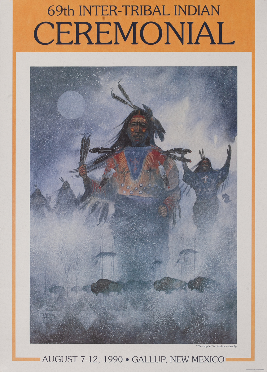 69th Inter-Tribal Indian Ceremonial Gallup Poster