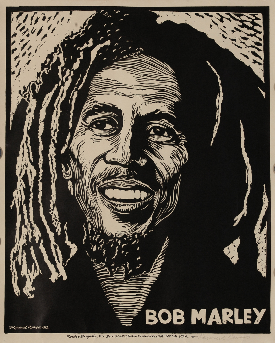 Bob Marley San Francisco Poster Brigade 